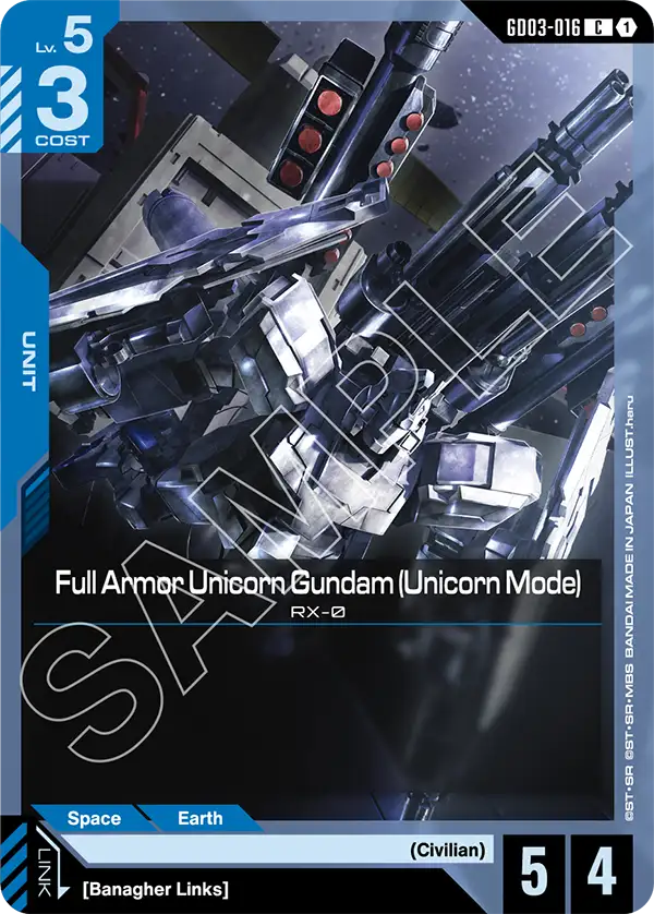 Full Armor Unicorn Gundam (Unicorn Mode) art 1