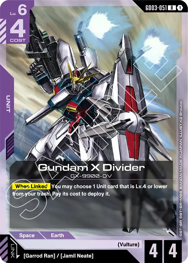 Gundam X Divider art 1