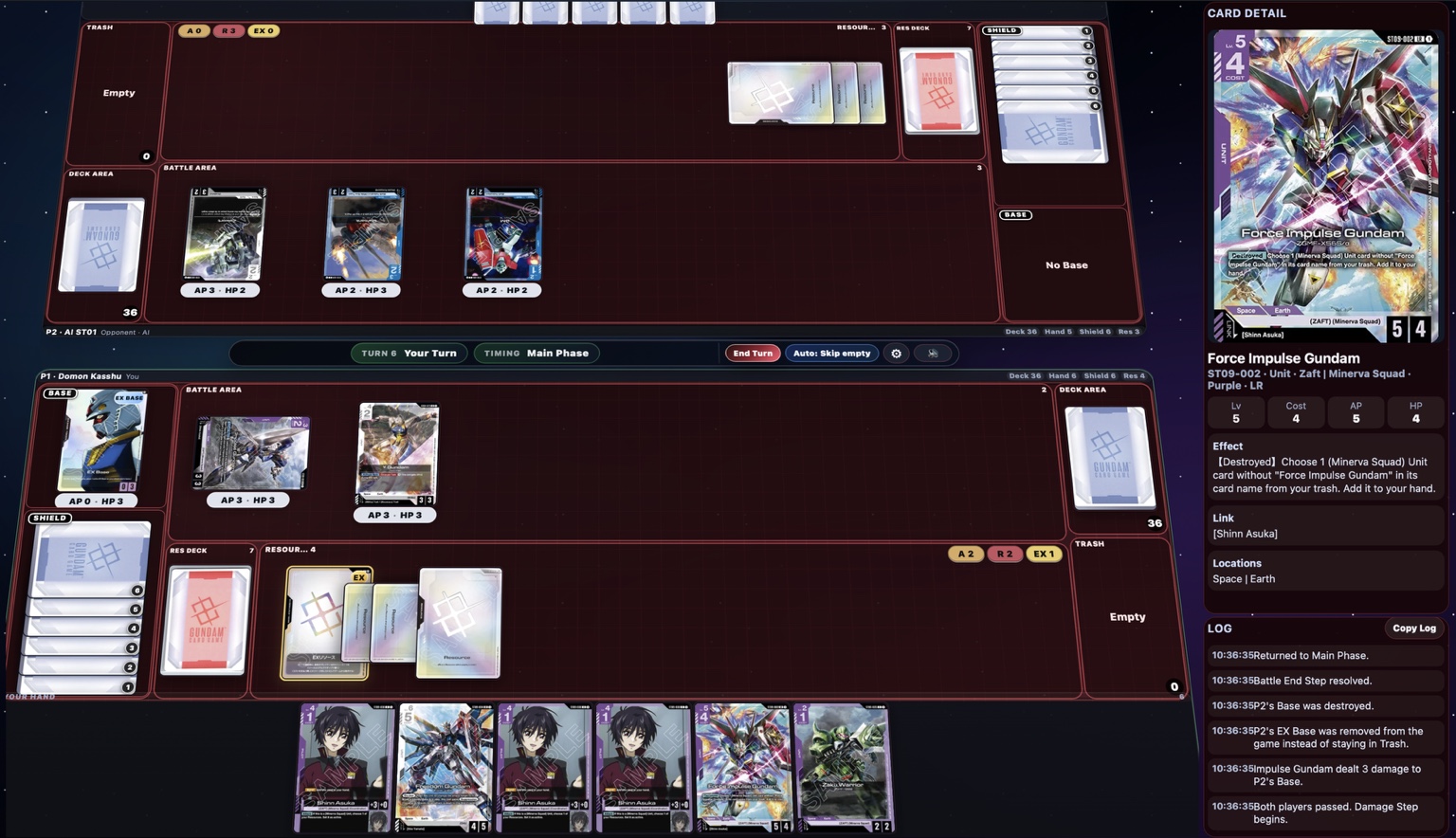 BigHero Nexus gameplay screenshot with red board theme